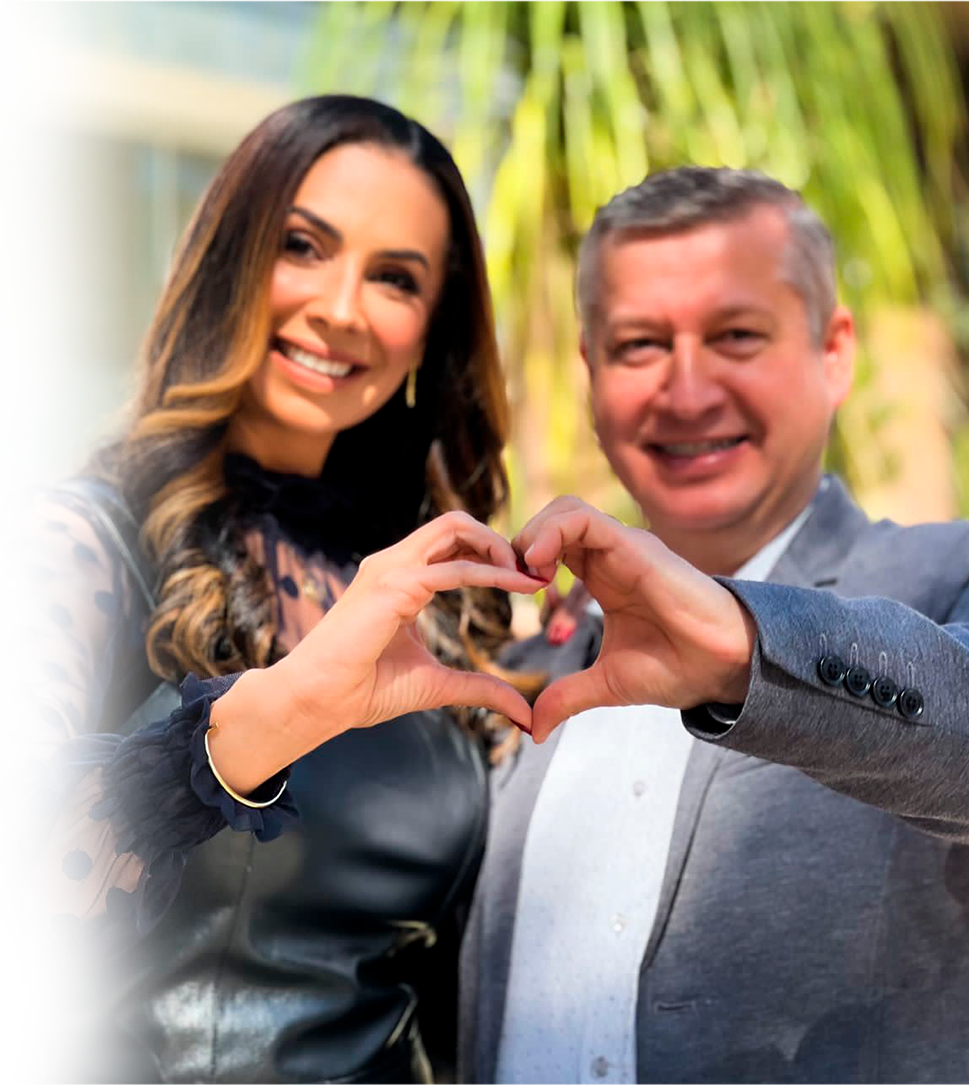 Daniele Garcete e Dr. Nímio Garcete